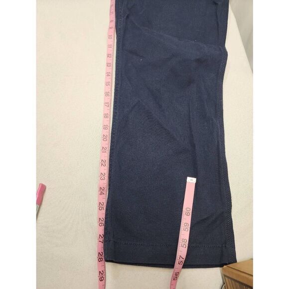 Carhartt Men's 38x28 Rugged Flex Rigby Dungaree Work Pant Navy Relaxed Fit Canva - Picture 6 of 10